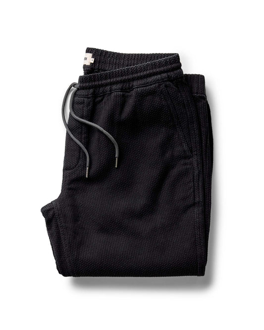 Taylor Stitch The Apres Pant- Black Indigo Sashiko