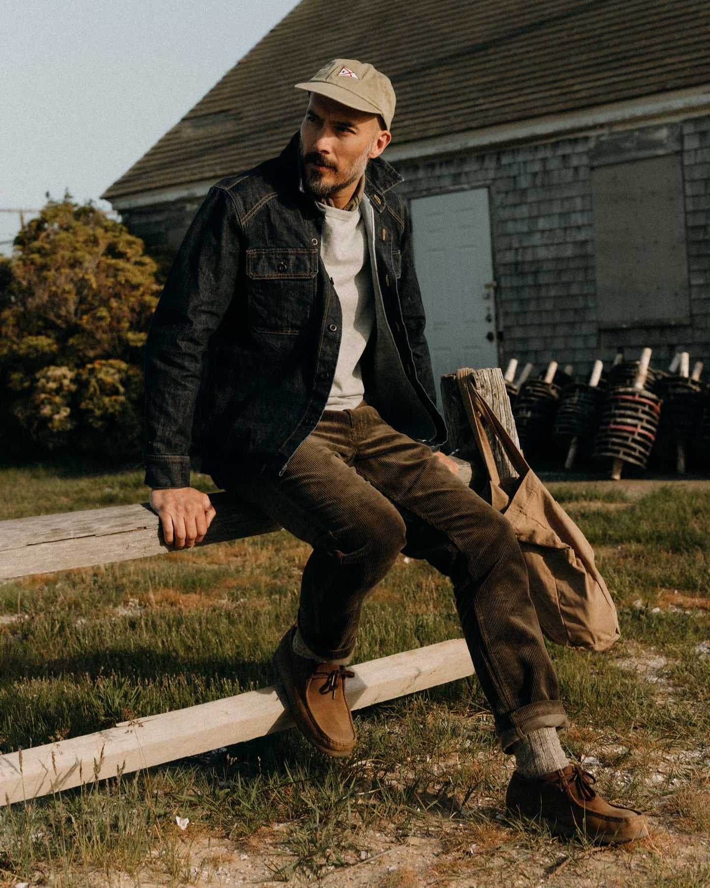 Taylor Stitch The Carnegie Pant -  Fatigue  Olive Corduroy