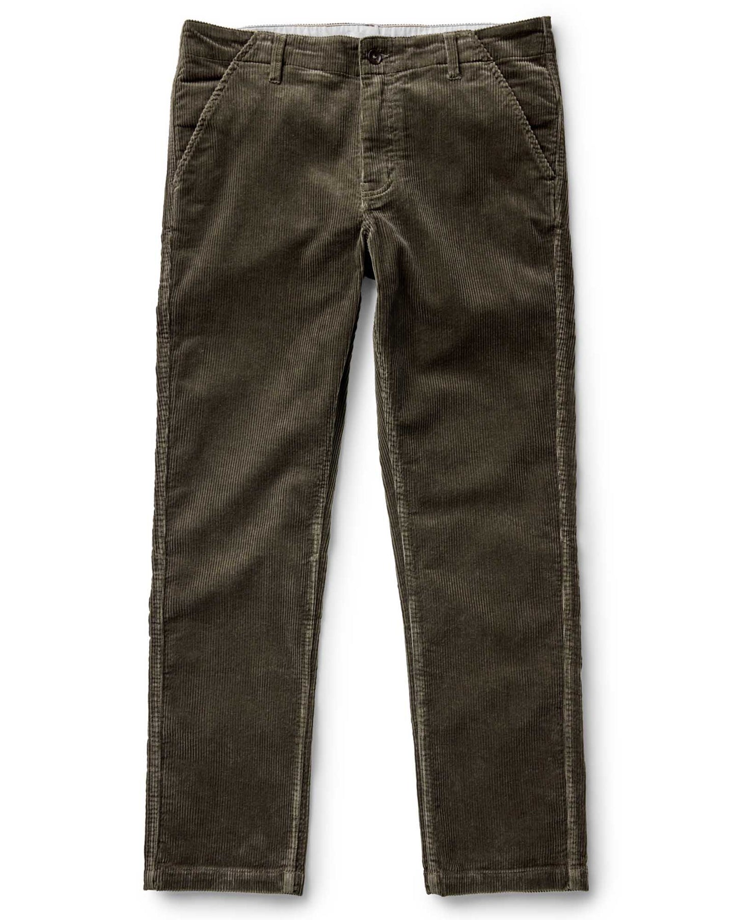 Taylor Stitch The Carnegie Pant -  Fatigue  Olive Corduroy