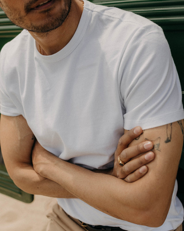 Taylor Stitch The Organic Cotton Tee- White