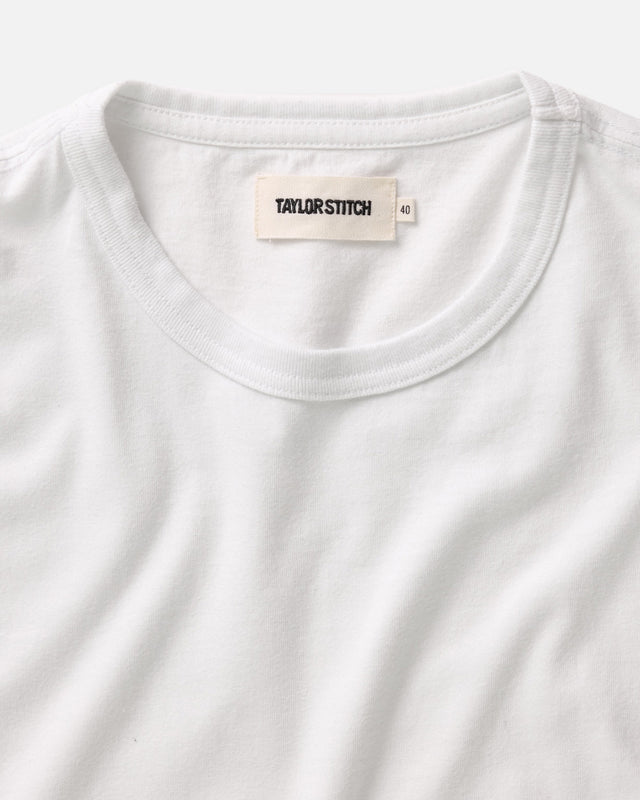 Taylor Stitch The Organic Cotton Tee- White