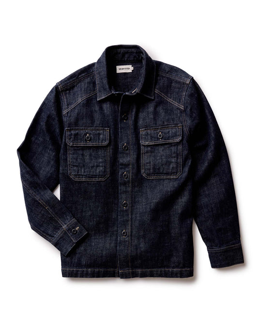 Taylor Stitch The Shop Shirt-Rinsed Indigo Selvedge