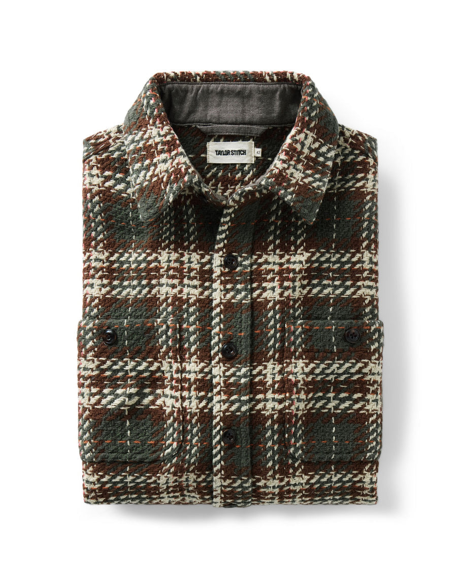Taylor Stitch The Cutter Overshirt- Buzzard Check