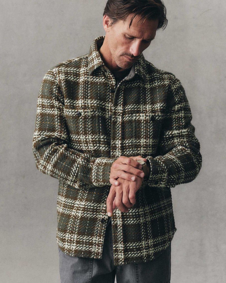 Taylor Stitch The Cutter Overshirt- Buzzard Check