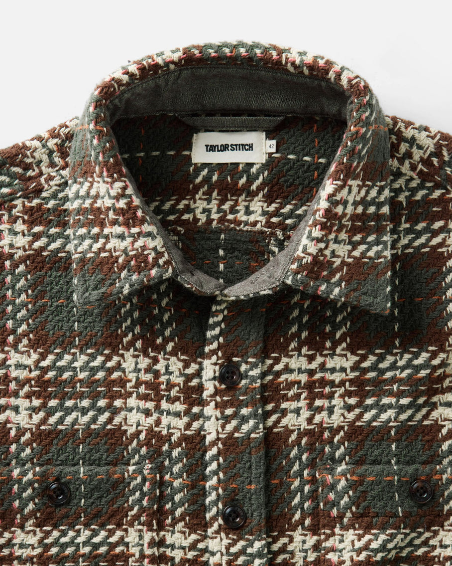 Taylor Stitch The Cutter Overshirt- Buzzard Check