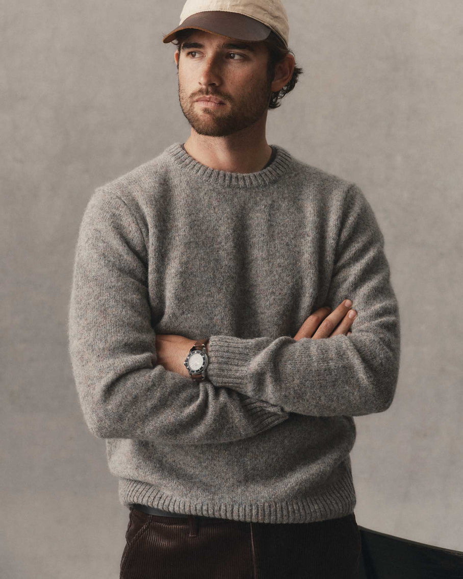 Taylor Stitch Eastmoor Sweater in Glen Wool