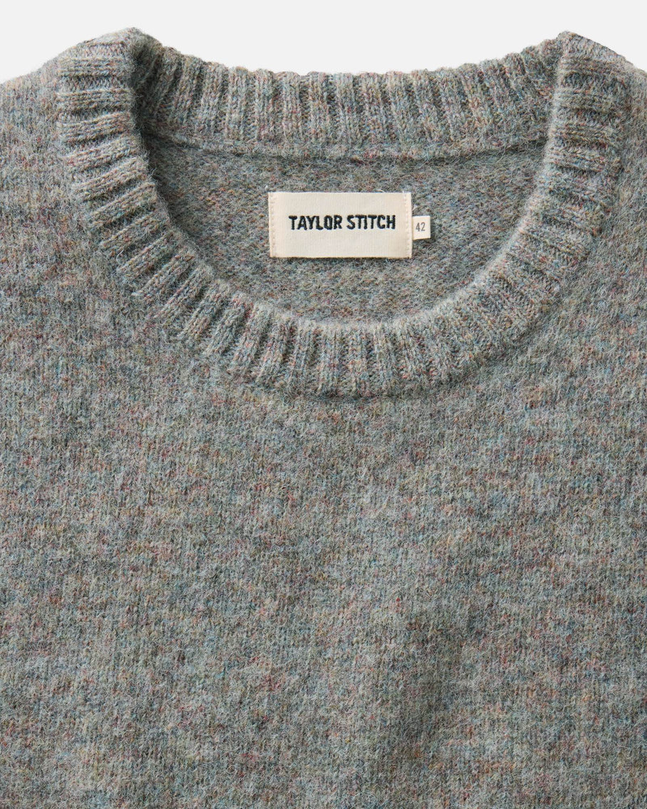 Taylor Stitch Eastmoor Sweater in Glen Wool