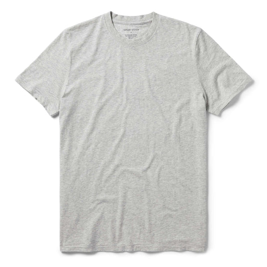 Taylor Stitch The Cotton Hemp Tee- Heather Grey