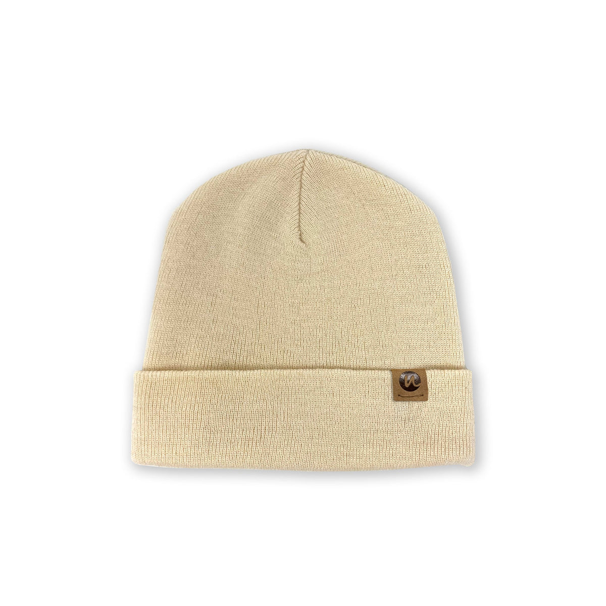 Unified WOOL CUFFED BEANIE-Ivory