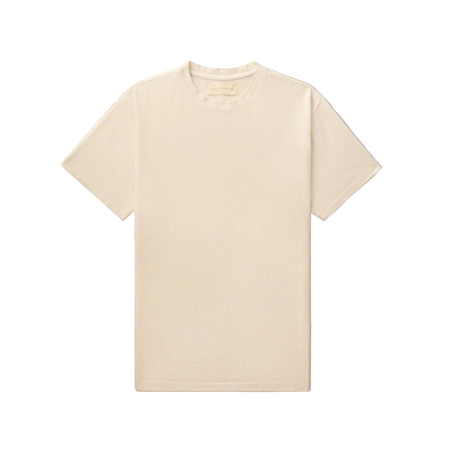 Road to Nowhere Mens Tyler Cotton Tee- Stone