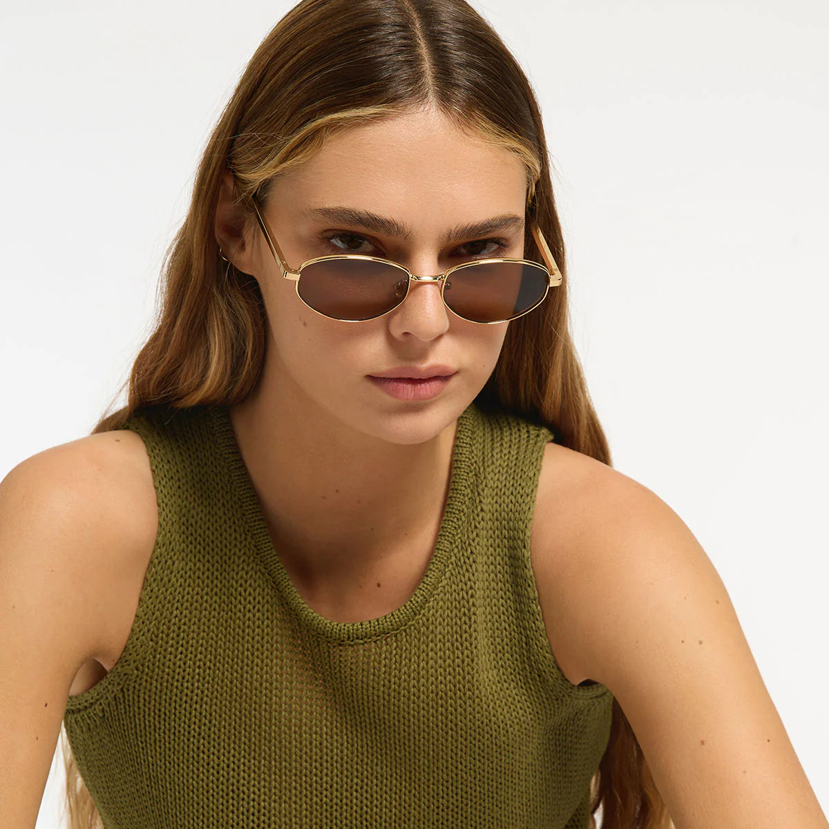Stauts Anxiety Enigma Sunglasses - Gold