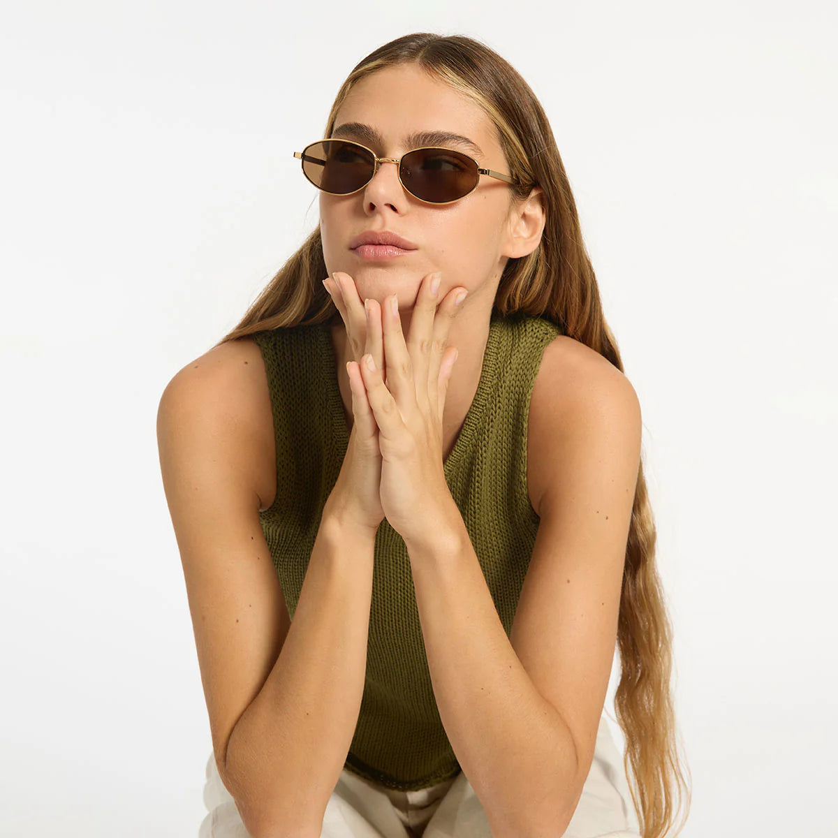 Stauts Anxiety Enigma Sunglasses - Gold