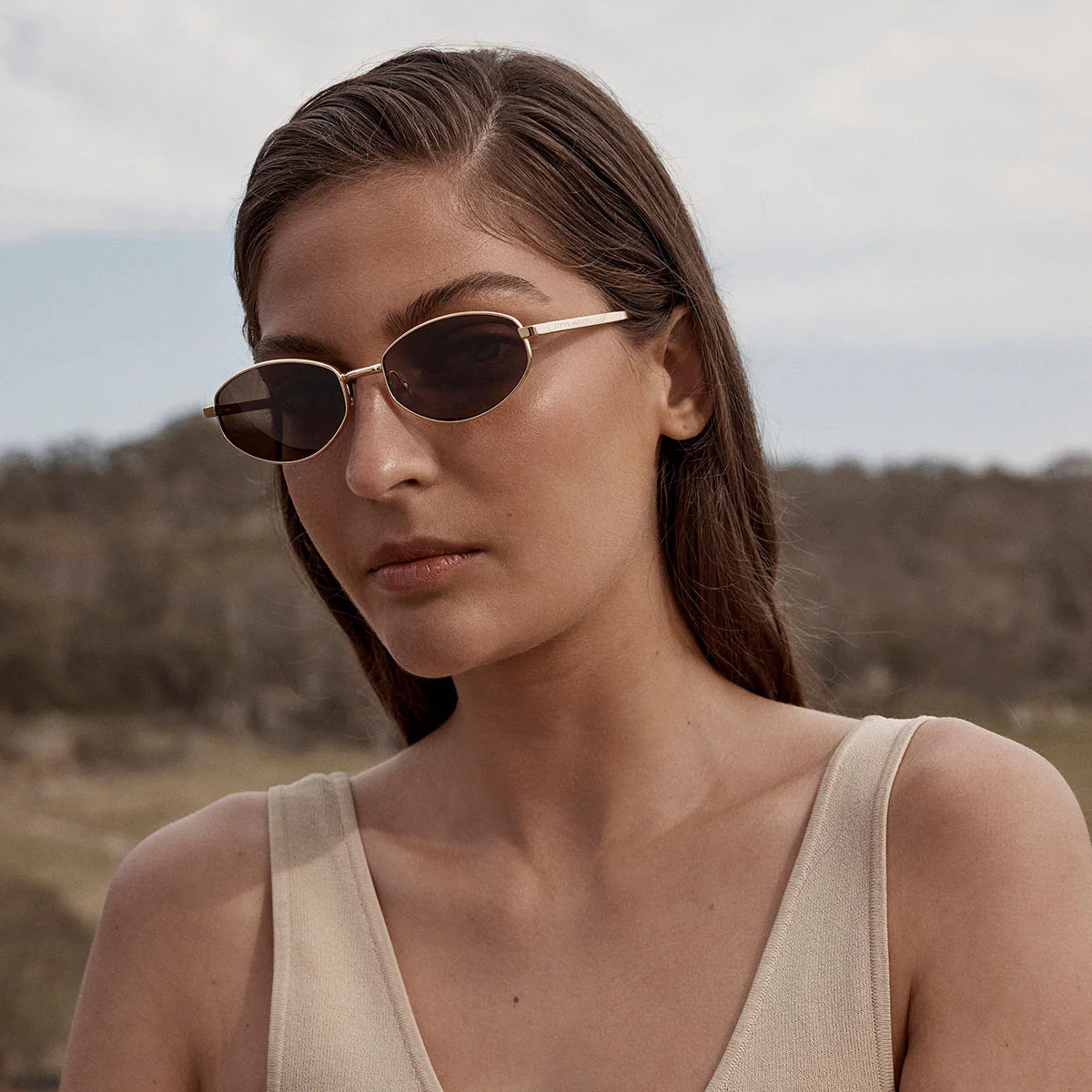 Stauts Anxiety Enigma Sunglasses - Gold
