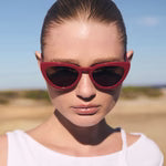 Status Anxiety Villain Sunglasses - Cherry