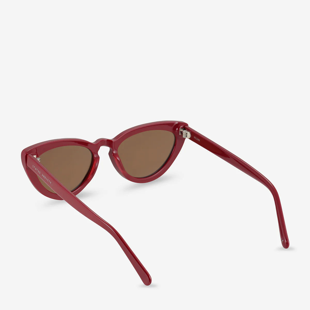 Status Anxiety Villain Sunglasses - Cherry