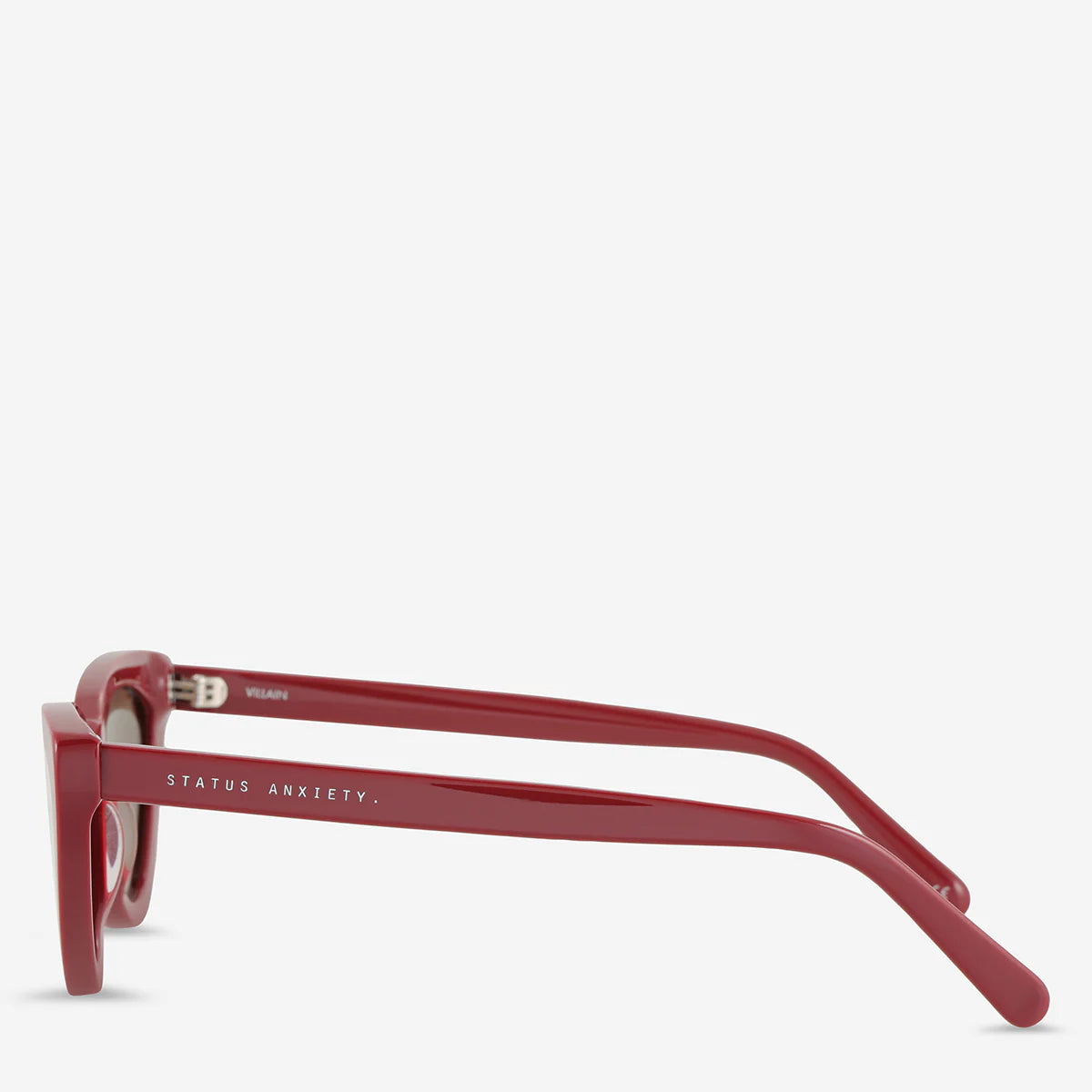Status Anxiety Villain Sunglasses - Cherry