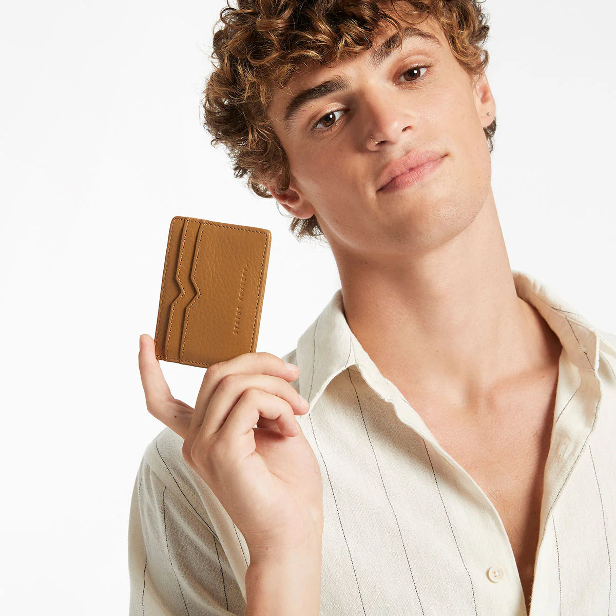 Status Anxiety Together For Now Wallet-Camel