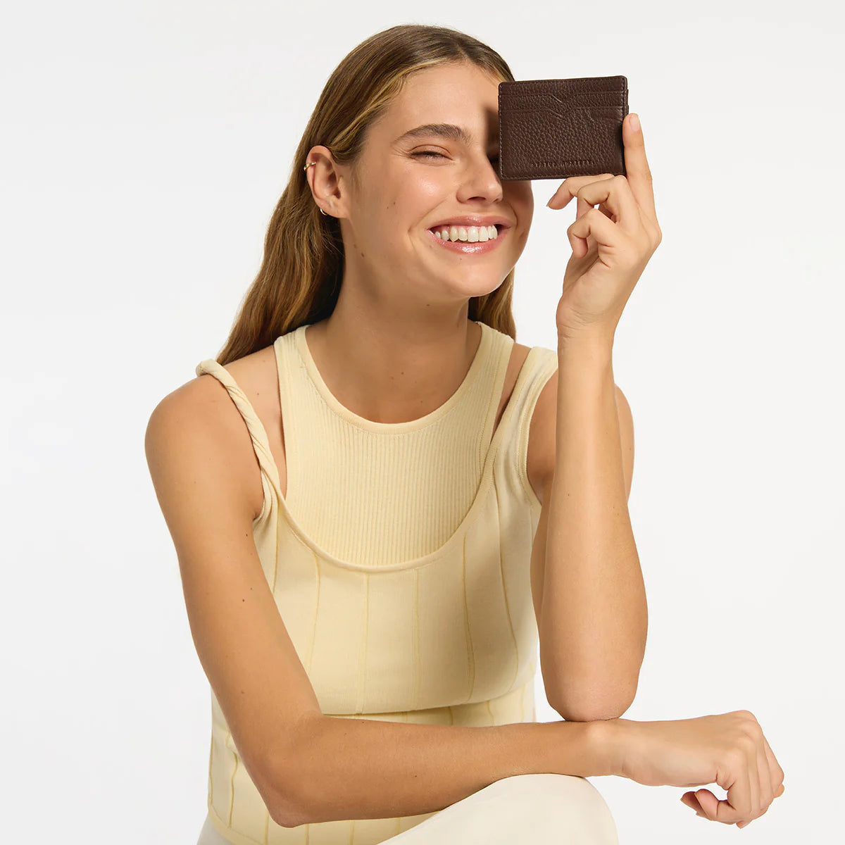 Status Anxiety Together For now Wallet- Cocoa