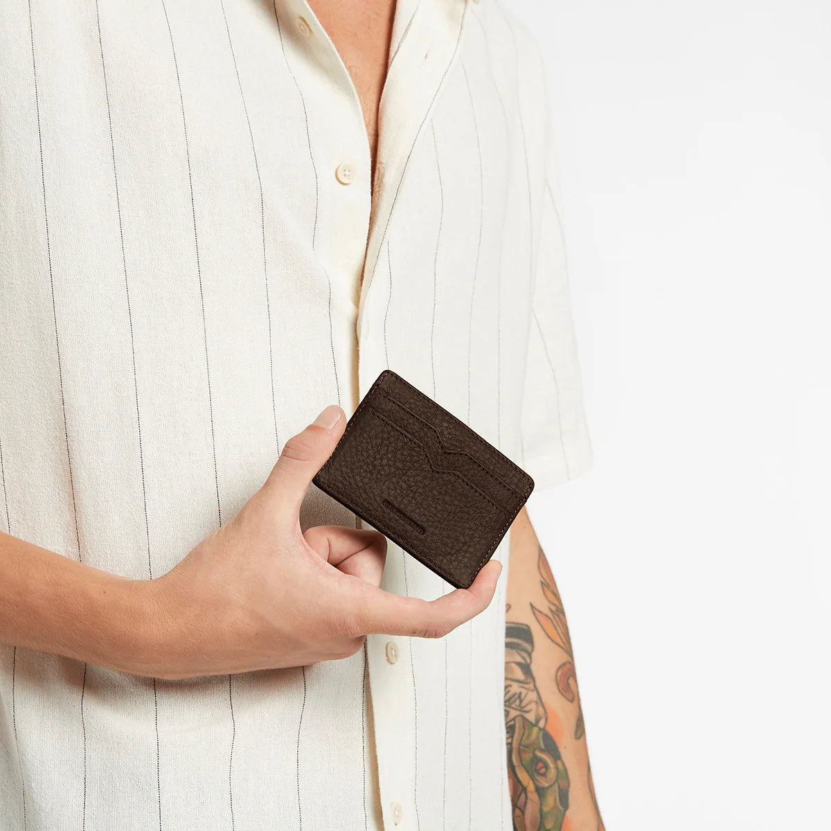 Status Anxiety Together For now Wallet- Cocoa