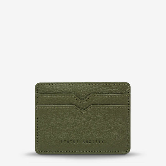 Status Anxiety Together For Now Wallet- Khaki