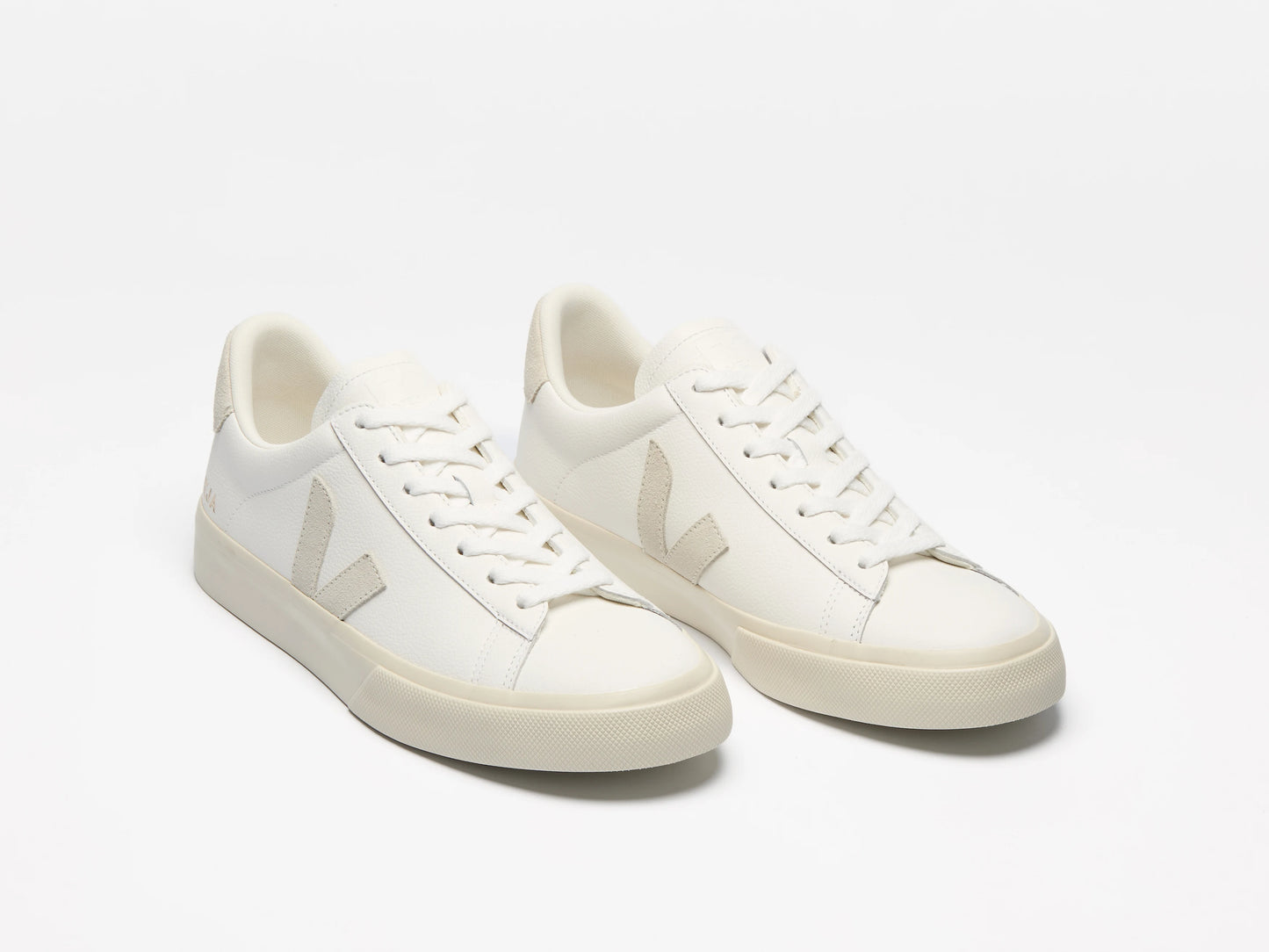 Veja  Womens Campo Leather - White Natural