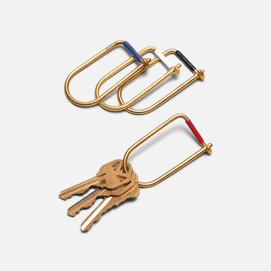Craighill  Wilson Keyring Enameled - Red