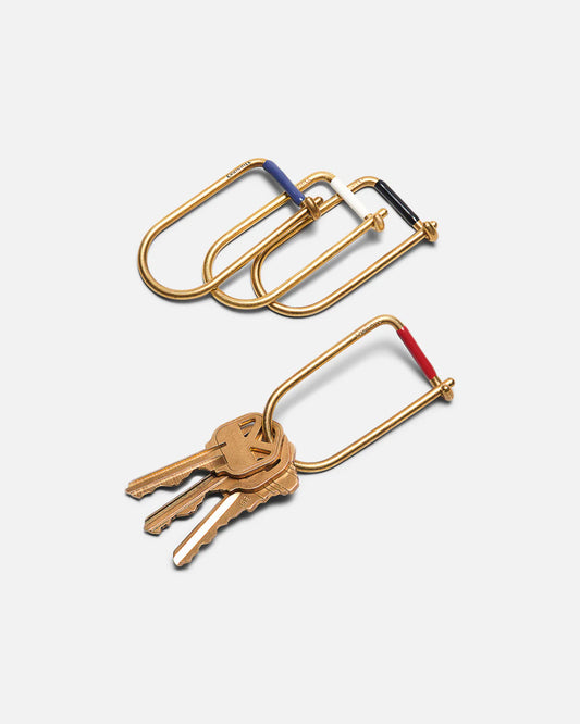 Craighill Wilson Keyring Enameled -Blue