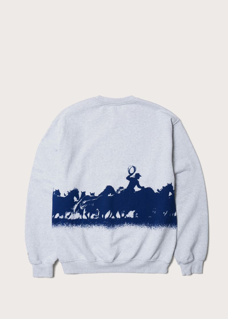 ONE OF THESE DAYS DRIFTEMN BACK AGAIN CREWNECK