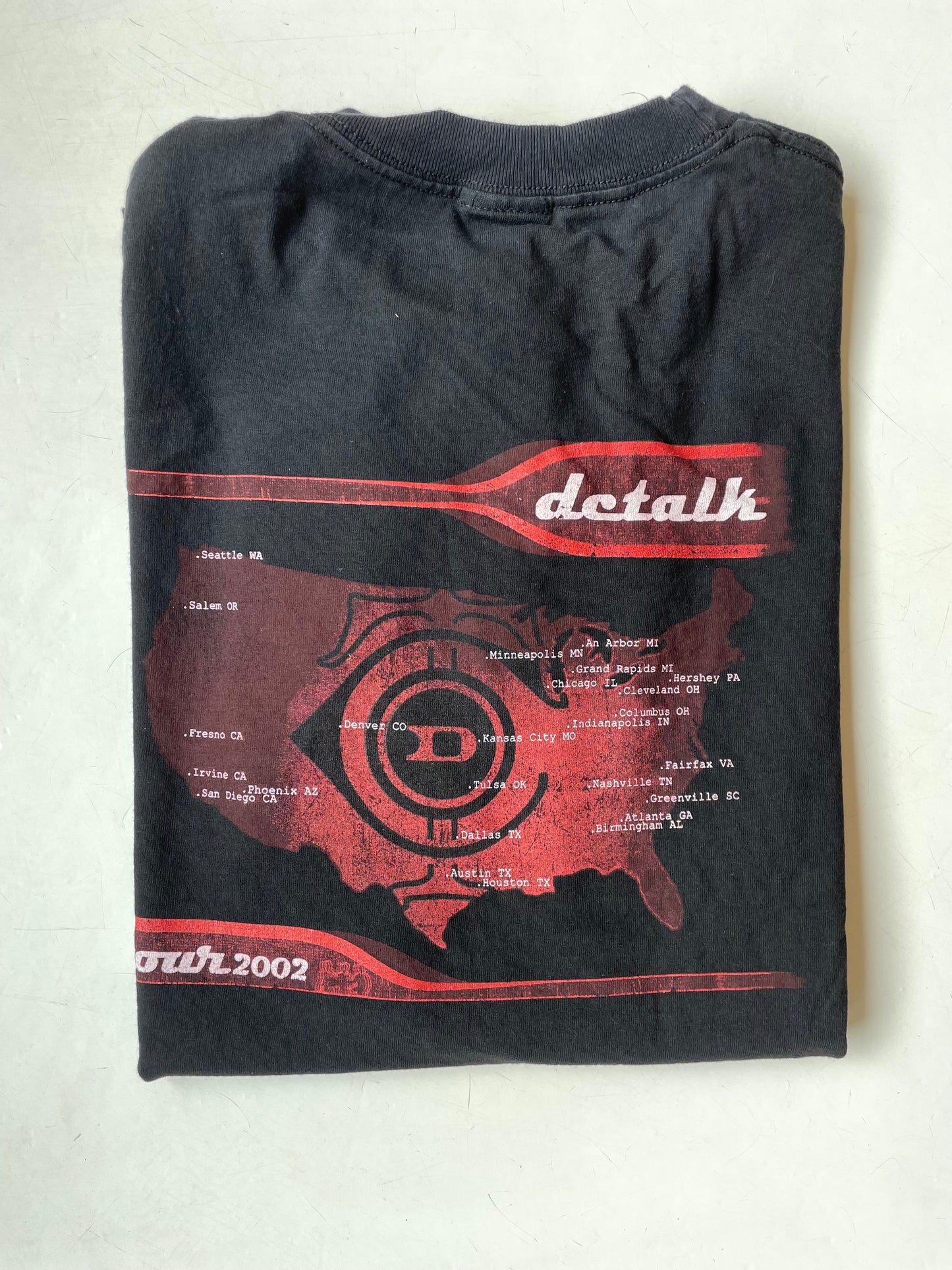 DC Talk Solo Tee Black and Red